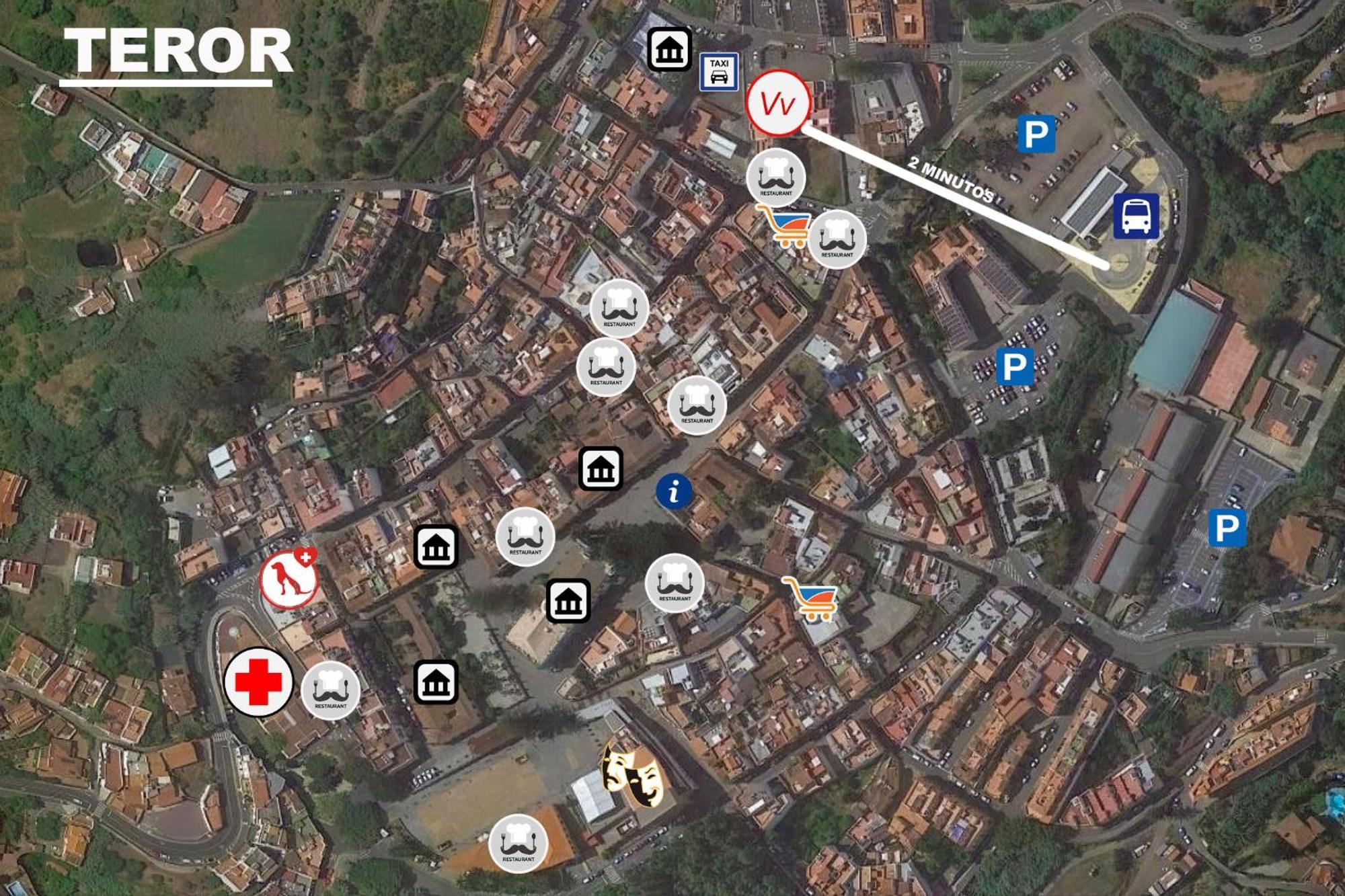 Teror Centro 2 Apartman Kültér fotó